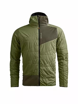 ORTOVOX | Herren Touren Isojacke Piz Duan SW Hoodie | olive